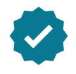 Teal Tick Icon